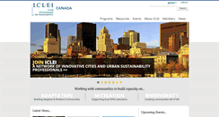 Desktop Screenshot of icleicanada.org